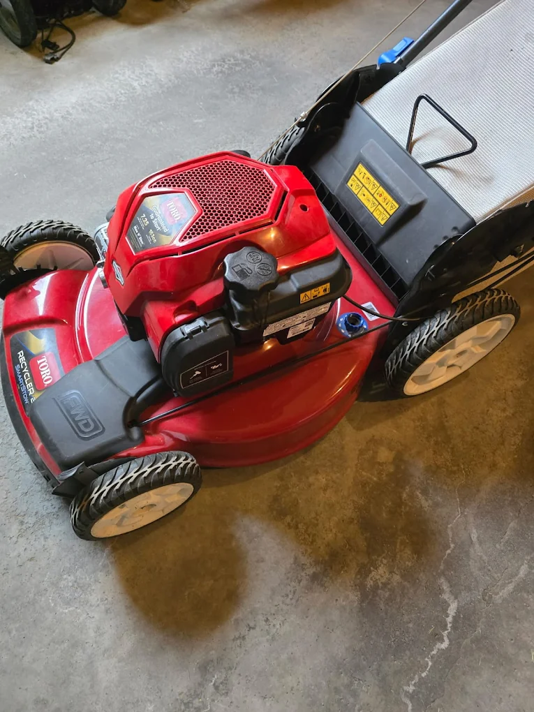 Lawn mower repair and maintenance service